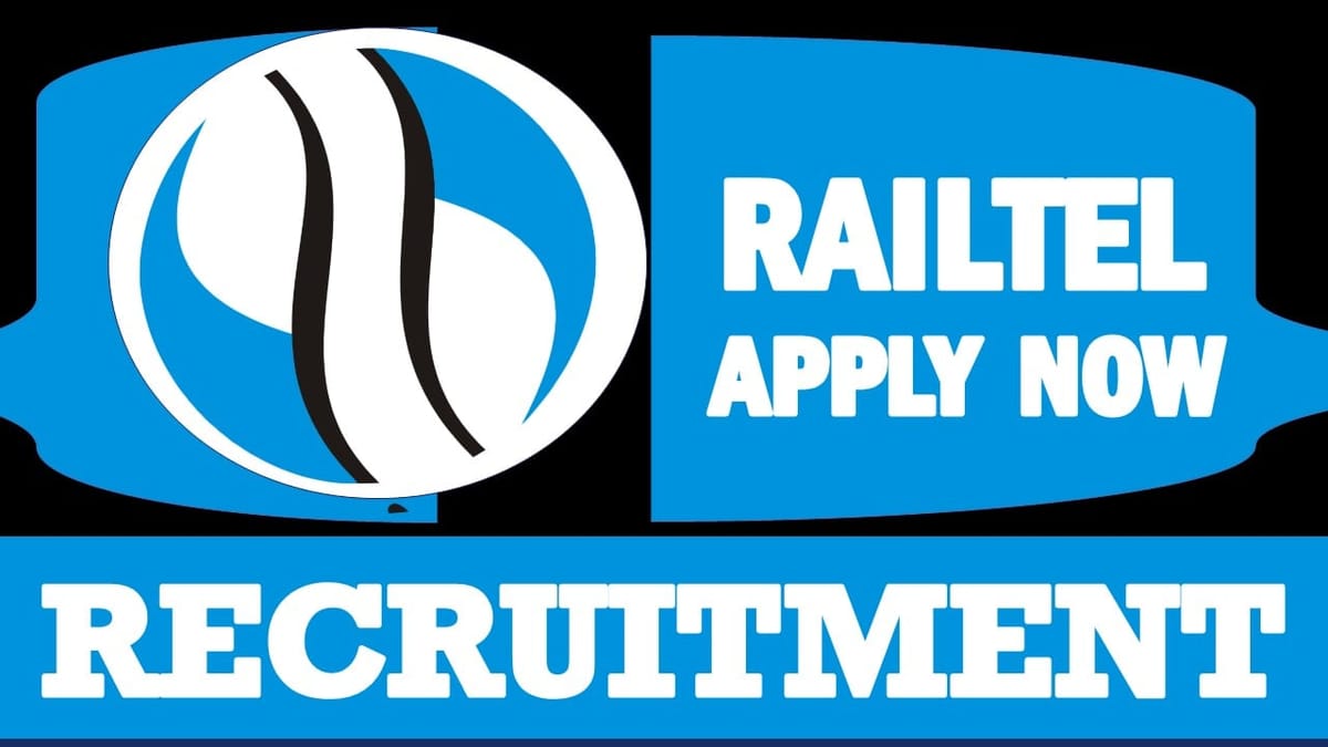 Railtel Recruitment 2024: Check Post, Age, Tenure, Salary, Qualification and Interview Details