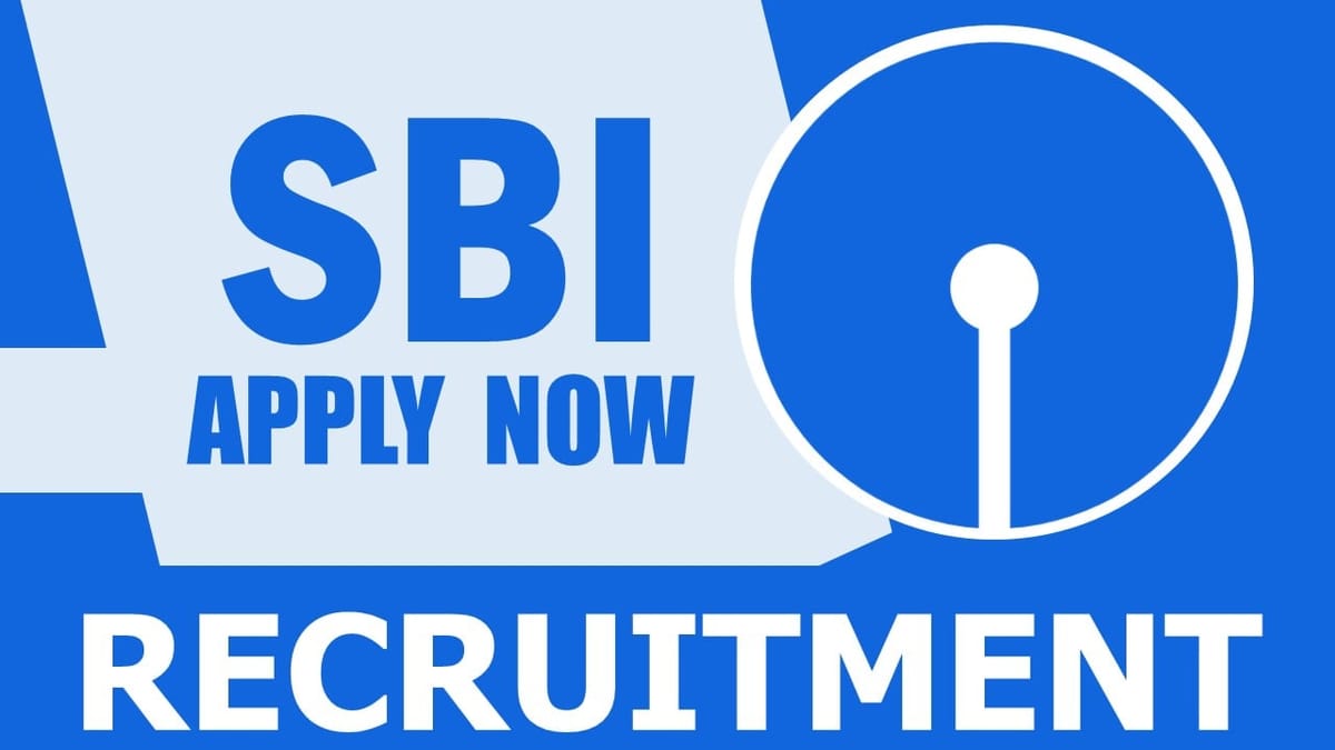 SBI Recruitment 2024: New Notification Out, Check Post, Qualification, Age Limit, Salary and How to Apply