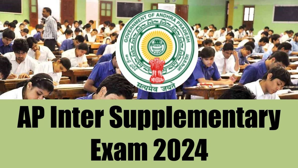 AP Inter Supplementary Exam 2024 Andhra Pradesh Inter Supplementary