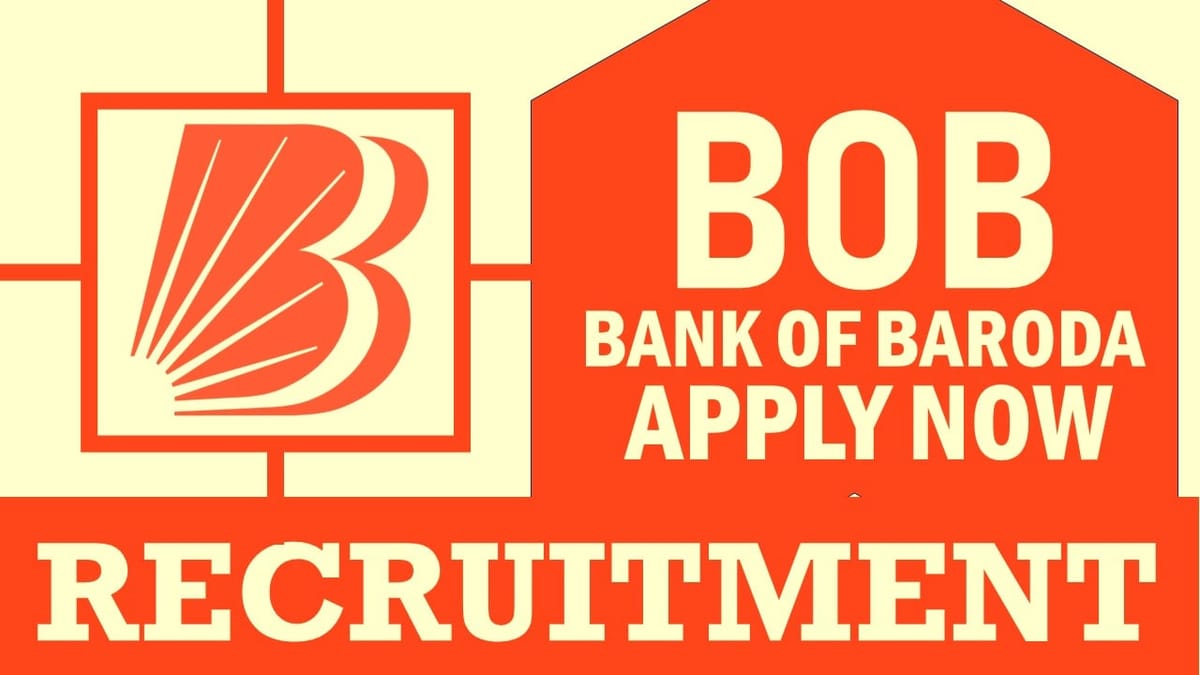 Bank of Baroda Recruitment 2024: Check Vacancy, Post, Age, Qualification, Salary and Process to Apply