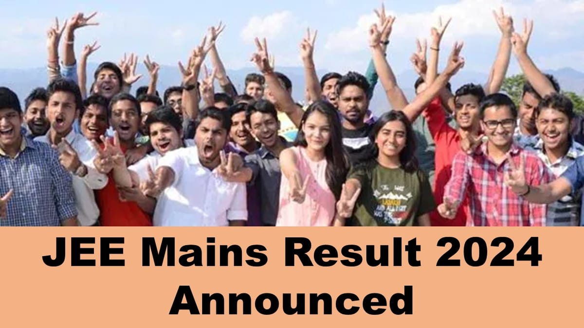 JEE Mains Result 2024: JEE Mains Session 2 Result Likely Today at jeemain.nta.ac.in