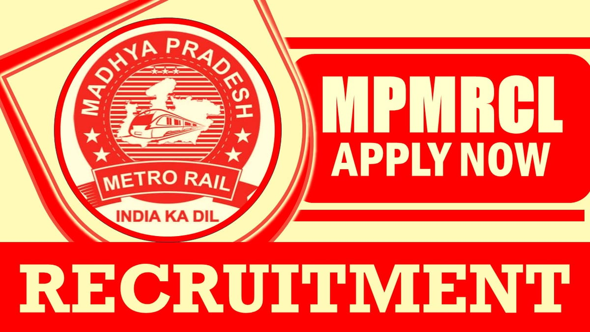 MPMRCL Recruitment 2024: Salary Up to 340000 Per Month, Check Vacancy, Post, Age, Qualification and Application Procedure
