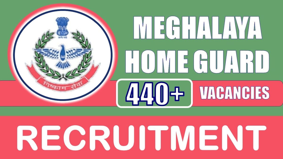 Meghalaya Home Guard Recruitment 2024: New Notification Out for Bumper Vacancies, Check Post, Salary, Age, Qualification and How to Apply