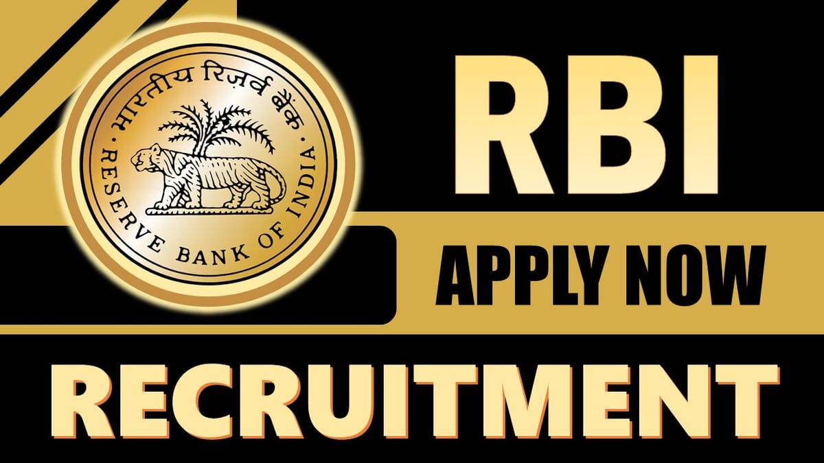 RBI Recruitment 2024: Check Post, Qualification, Vacancies, Age Limit and How to Apply