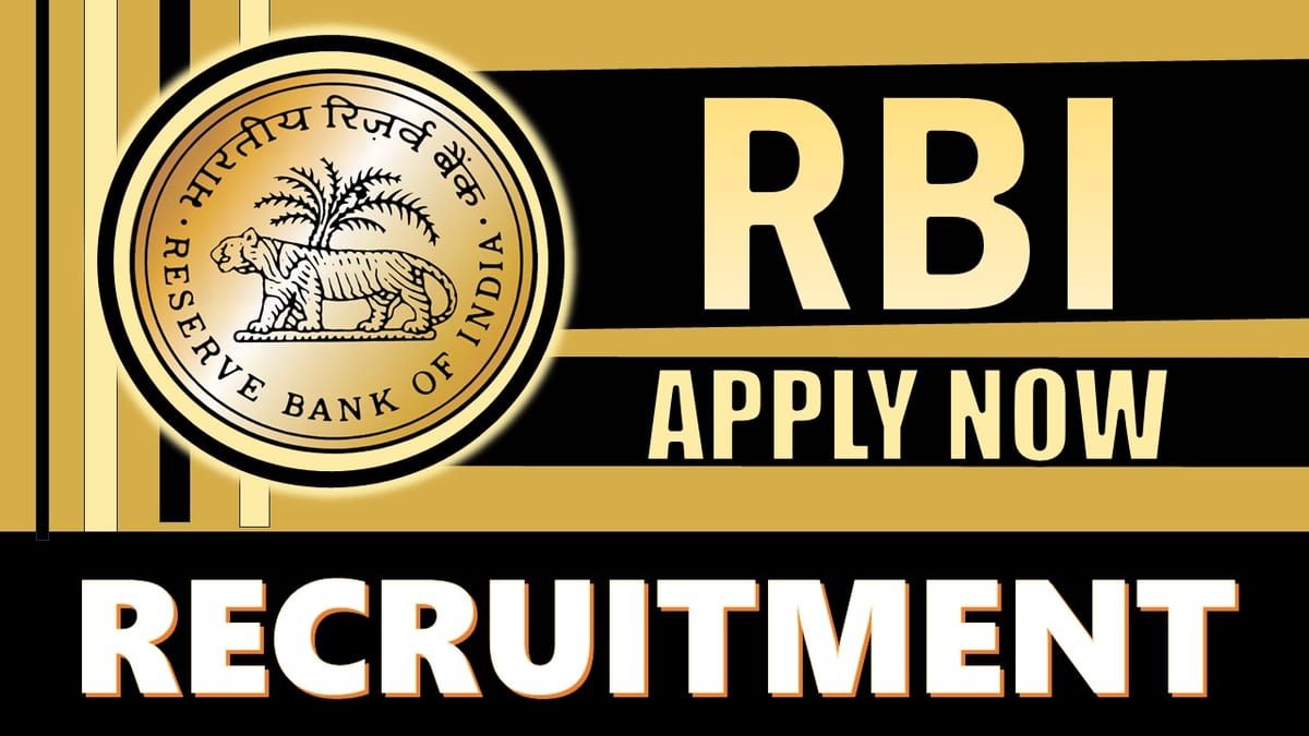 RBI Recruitment 2024: New Notification Out, Check Post, Salary, Age, Qualification and Other Vital Details