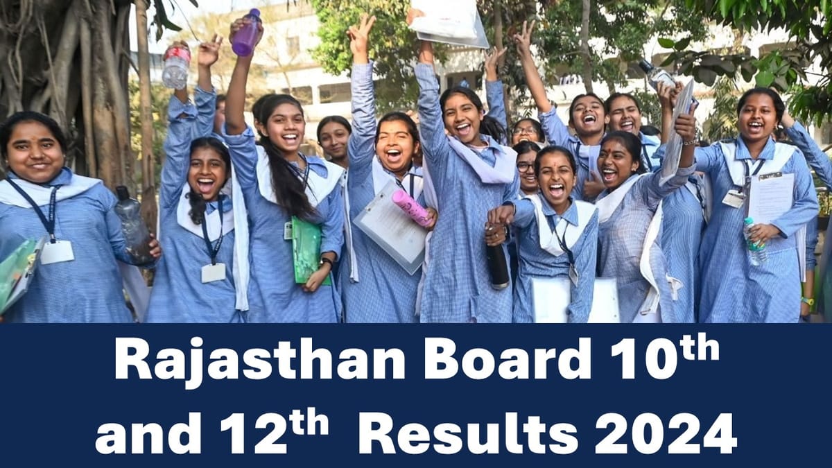 RBSE Class 10 and 12th Result 2024: Rajasthan Board to Release SSC and Inter Result 2024 at rajeduboard.rajasthan.gov.in on this date