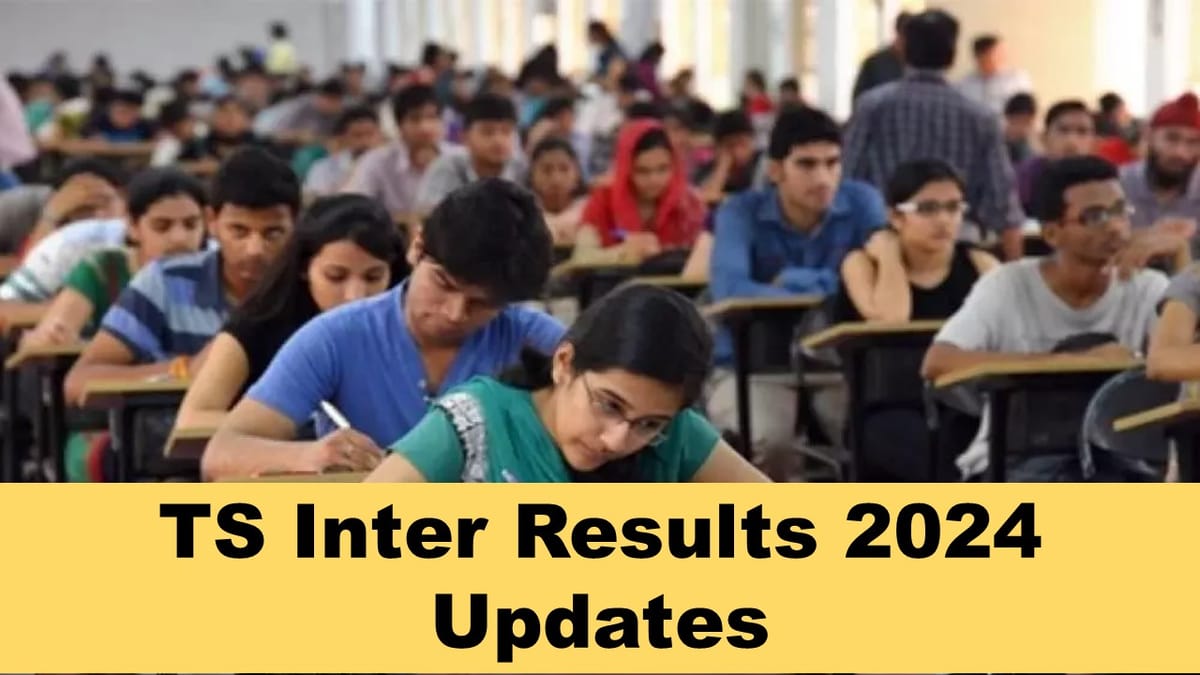 TS Inter Results 2024 Live Updates TSBIE to Announce TS Inter Results