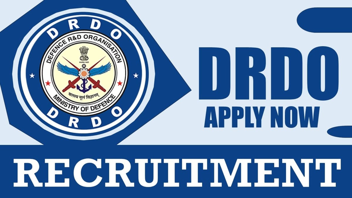 DRDO Recruitment 2024: New Notification Out, Check Post, Salary, Age, Qualification and Other Vital Details
