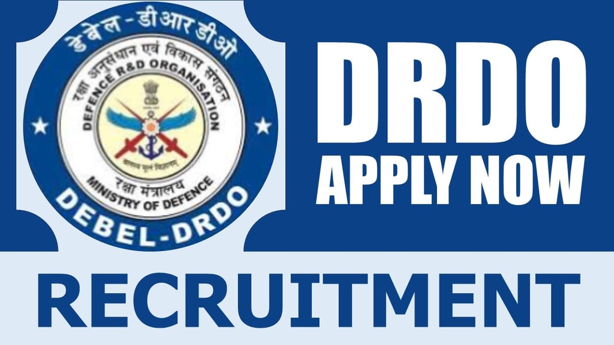 DRDO Recruitment 2024: Check Post, Vacancies, Age Limit, Essential Qualification and Interview Details