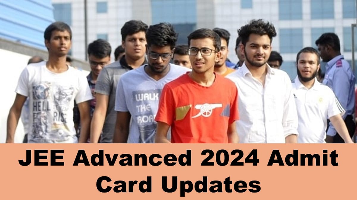JEE Advanced 2024 Admit Card: IIT Madras will Release JEE Advanced Admit Card Soon at jeeadv.ac.in; Check Steps to Download