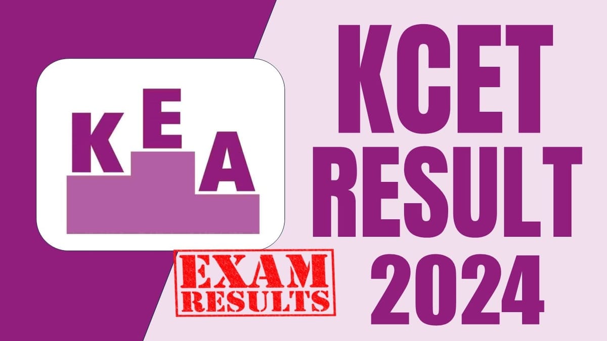 KCET 2024 Result: KCET Result 2024 is Going to Release Soon at cetonline.karnataka.gov.in