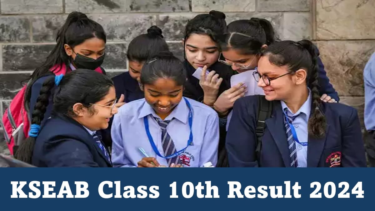 KSEAB Class 10th Result 2024 Live Updates: Karnataka Board SSCL Result OUT TODAY at karresults.nic.in