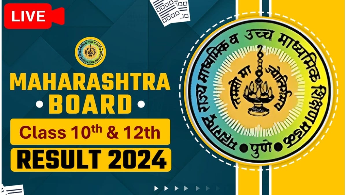 Maharashtra Board Class 10th and 12th Result 2024 Live: MSBSHSE Class 10th and Class 12th Result Likely to be Announce Soon at mahresult.nic.in.