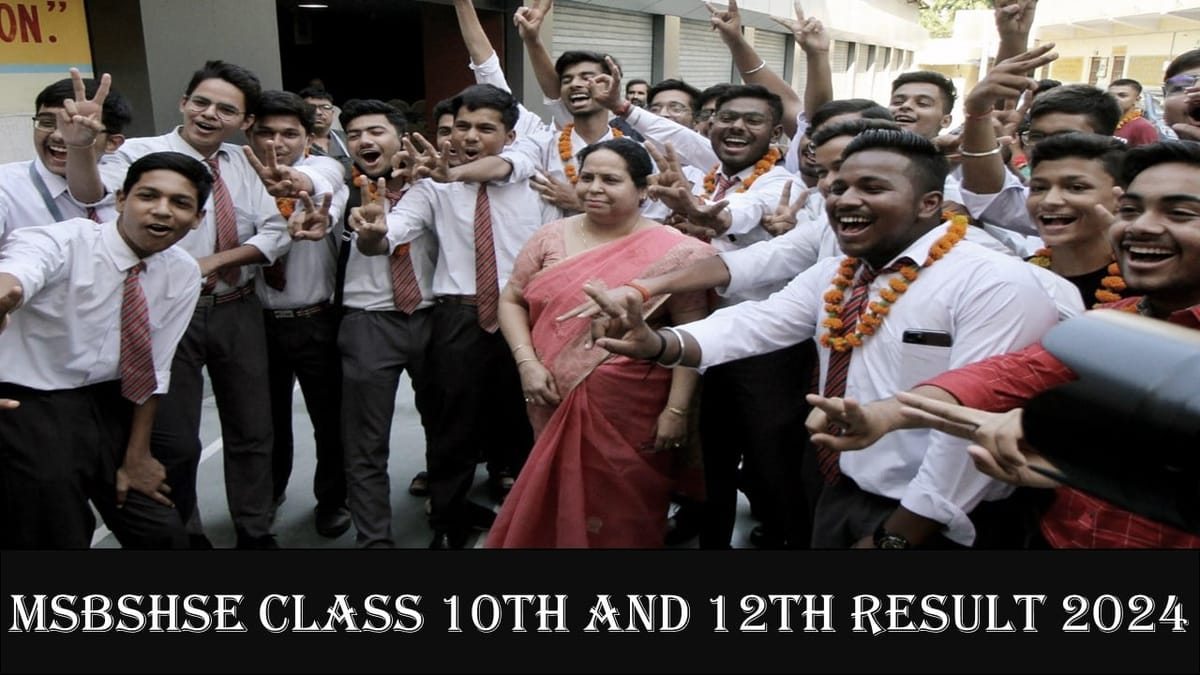 MSBSHSE Class 10th and 12th Result 2024: Maharashtra Board SSC and HSC Result Likely to come soon at mahresult.nic.in
