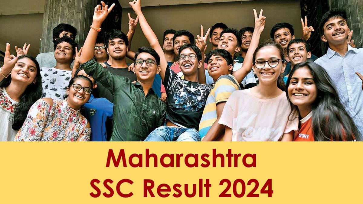 Maharashtra SSC Result 2024 MSBSHSE Board Class 10th Results Coming