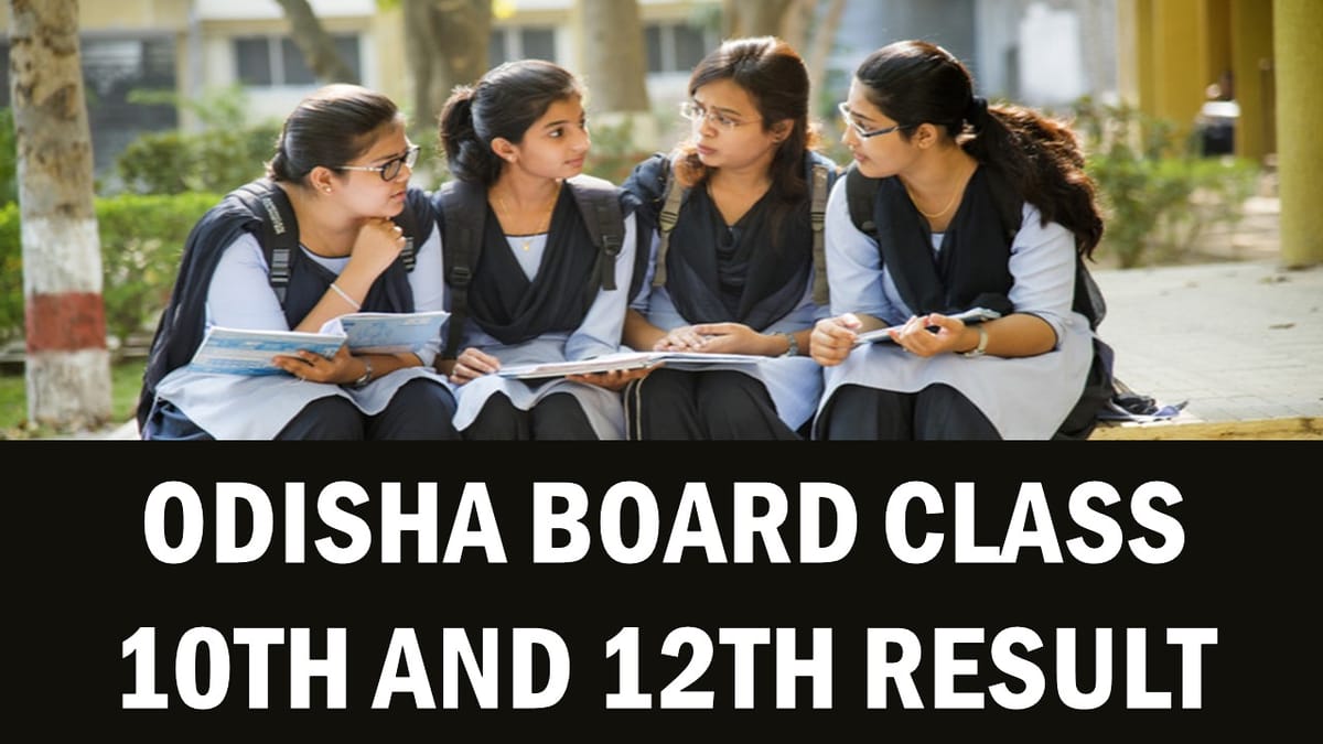 Odisha Board Class 12th Result 2024: Check Expected Date, Procedure to Check Odisha Board Class 12th Result 2024
