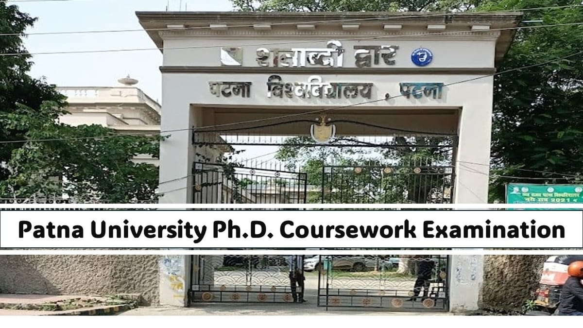 Patna University Exam 2024: Patna University Released Exam Schedule for Ph.D. Coursework; Check Exam Schedule Here