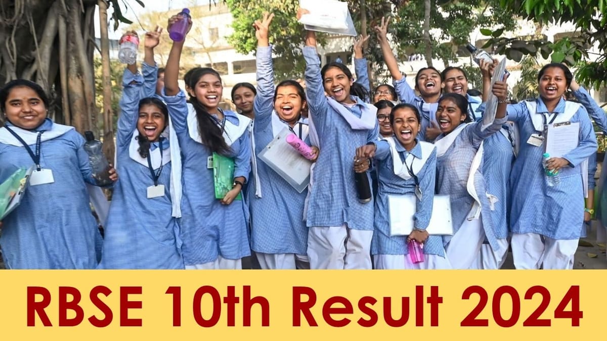 RBSE Class 10th Result 2024: Rajasthan Board Class 10th Results To be Announced Soon at rajeduboard.rajasthan.gov.in