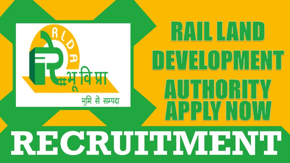 RLDA Recruitment 2024: Check Post, Salary, Age, Qualification and How to Apply