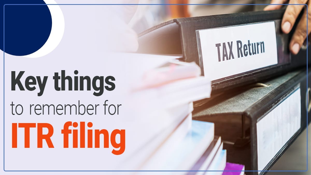 ITR Filing 2023-24: 10 things to consider while Filing ITR to avoid Income Tax Notice