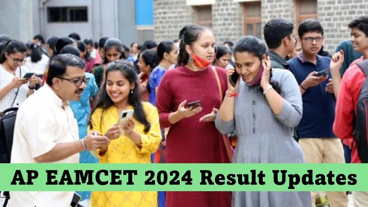 AP EAMCET 2024 Live Updates: AP EAMCET 2024 Result will Announce Soon at cets.apsche.ap.gov.in; Check Steps to Download