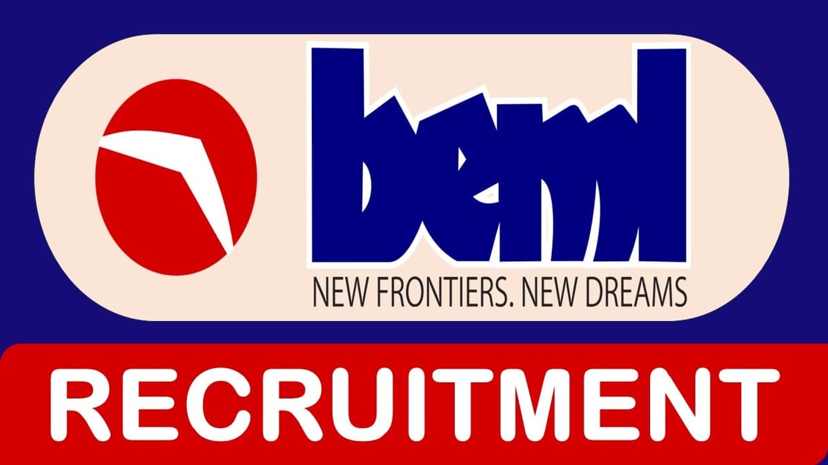 BEML Recruitment 2024: Check Post, Salary, Age, Qualification and Other Important Details
