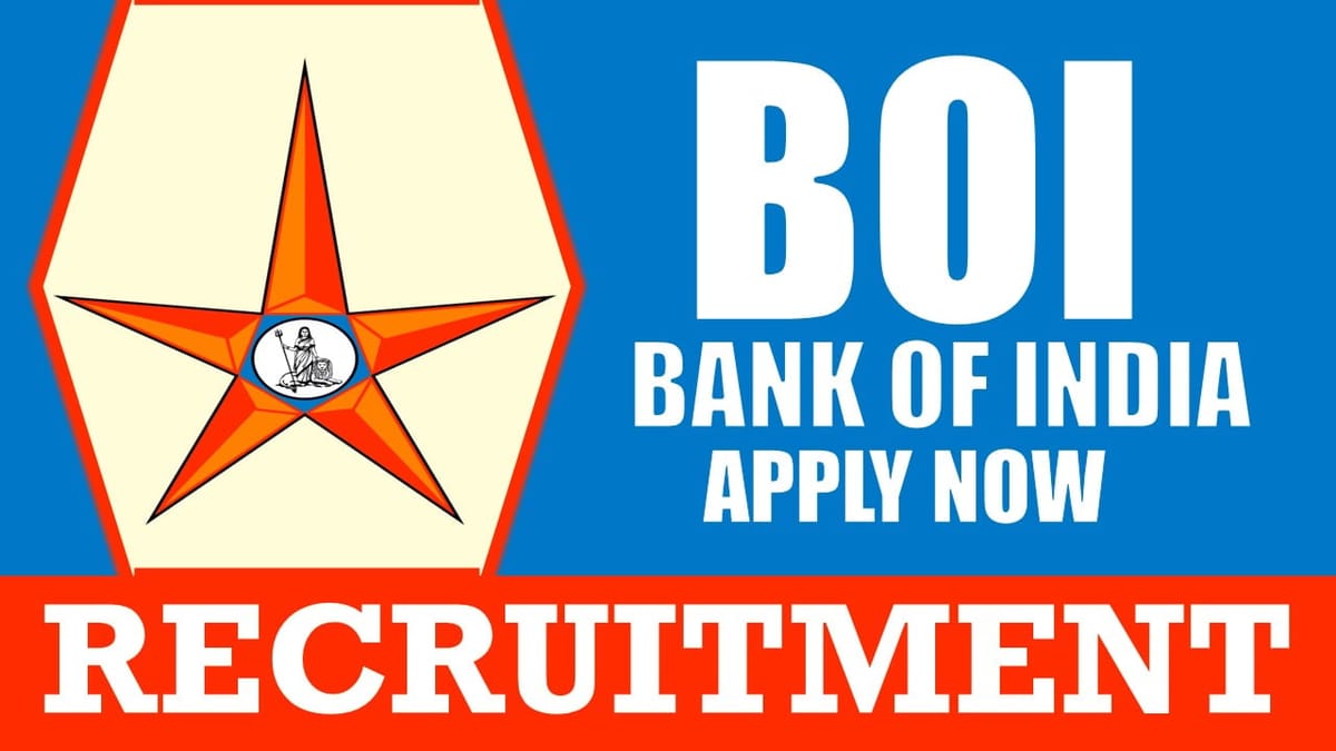 BOI Recruitment 2024: BOI Recruitment Scale IV Post Online Examination Date Out