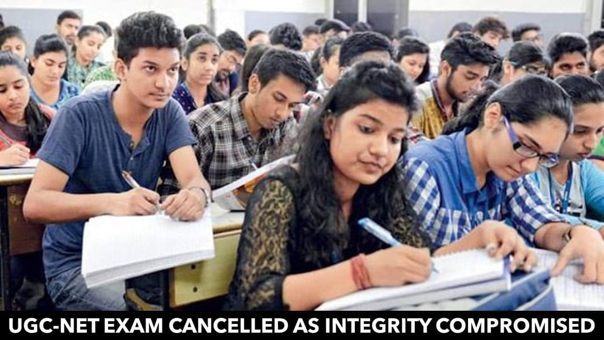 UGC NET June 2024 Exam cancelled after Exam Integrity Compromised