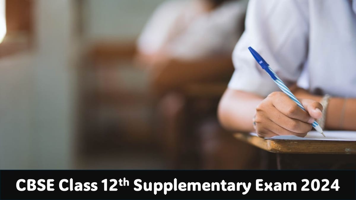 CBSE Supplementary Exam 2024: CBSE Senior Secondary Final Date Sheet Out; Check Dates Here