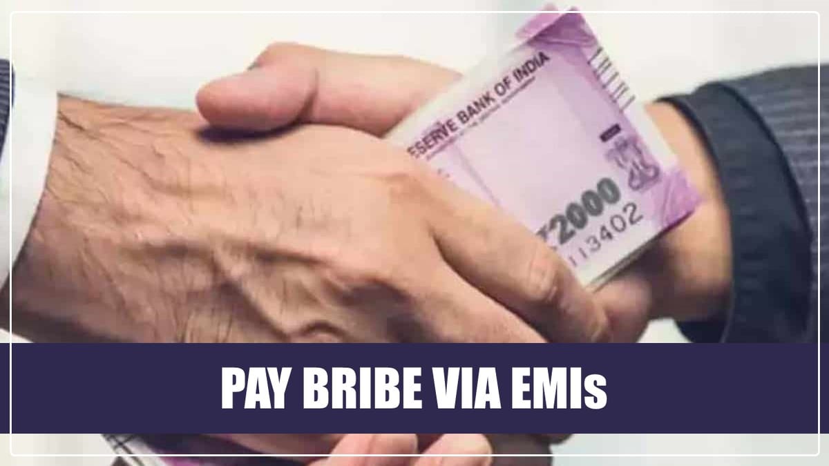 Bribe in EMIs! Corrupt Gujarat Officials allow victims to pay bribes via EMI