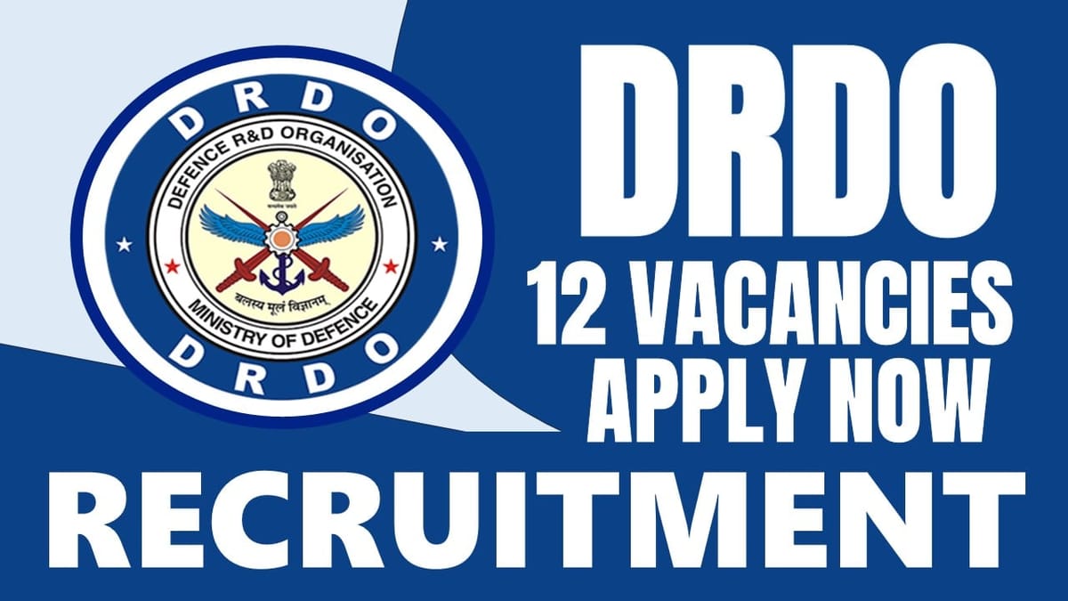 DRDO Recruitment 2024: Check, Vacancies, Posts, Tenure, Age, Eligibility and Interview Details