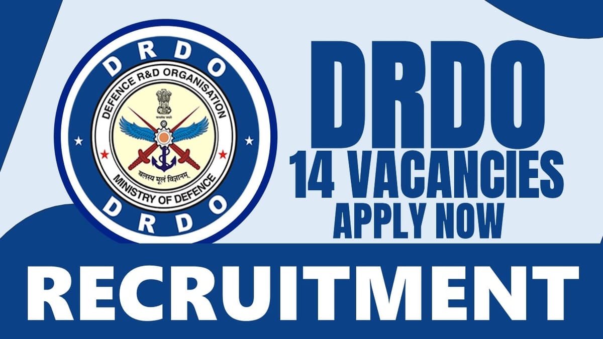 DRDO Recruitment 2024: Check Post, Vacancies, Essential Qualification, Salary and Process to Apply