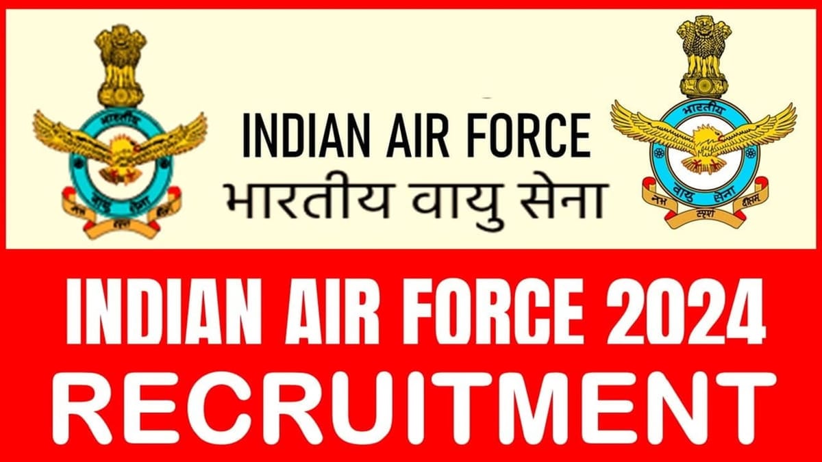 Indian Air Force Recruitment 2024: Check Post, Tenure, Educational Qualification, Age and Other Information