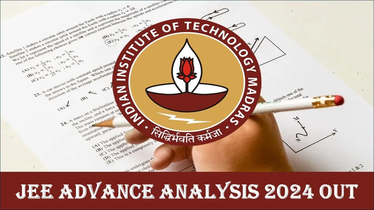 JEE Advance Analysis 2024: JEE Advance Paper Analysis Out; Know the Difficulty Level and Weightage of Exam