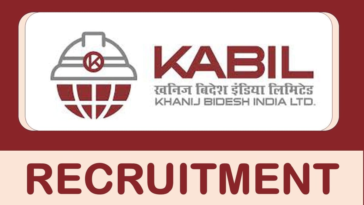 KABIL Recruitment 2024: Salary Up to 160000, Check Post, Eligibility Criteria, Tenure and How to Apply