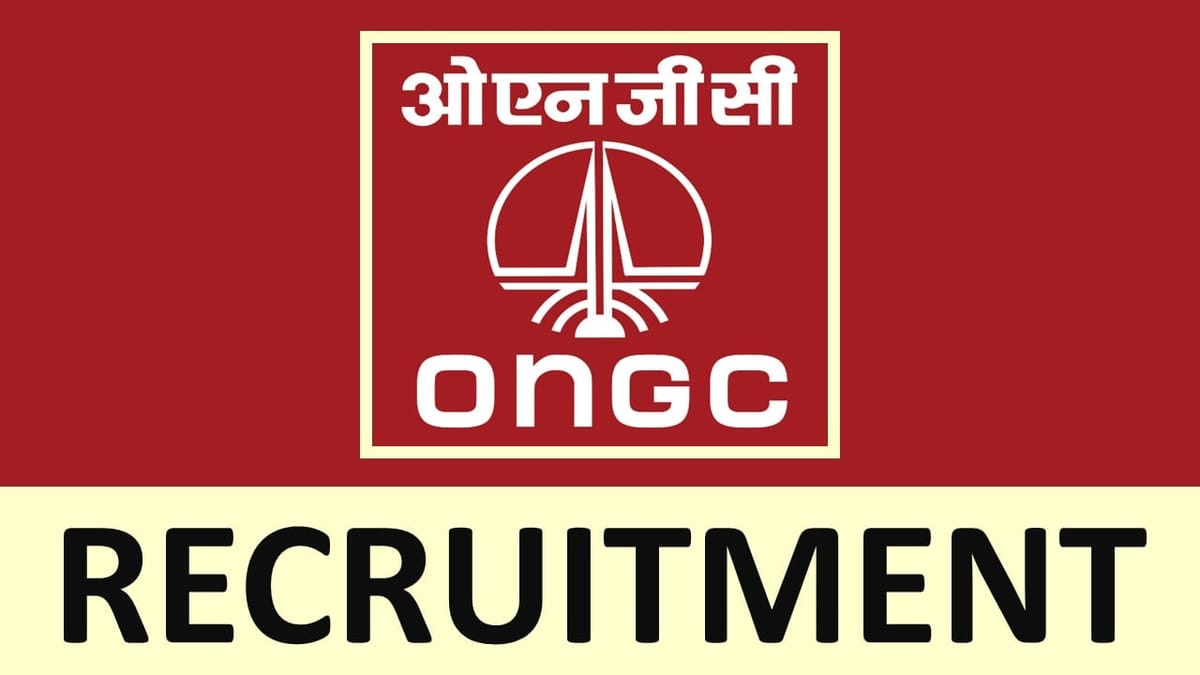 ONGC Recruitment 2024: New Notification Out; Salary Upto 700000, Know How to Apply
