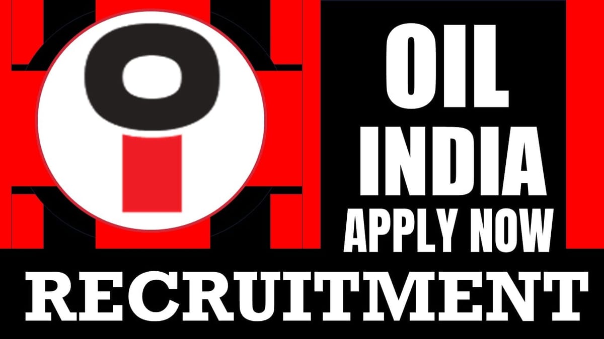 Oil India Recruitment 2024: Salary Up to 116000 Per Month, Check Post, Tenure, Eligibility Criteria and How to Apply