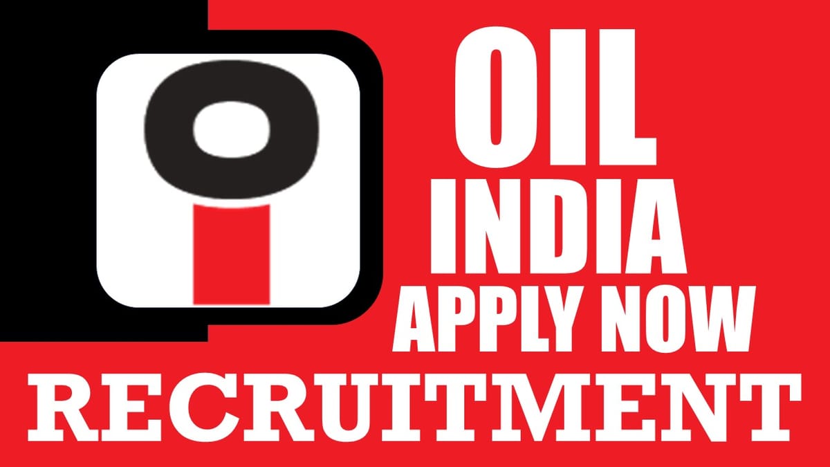 Oil India Recruitment 2024: Salary Up to 85000 Per Month, Check Post, Vacancies, Tenure and Interview Details