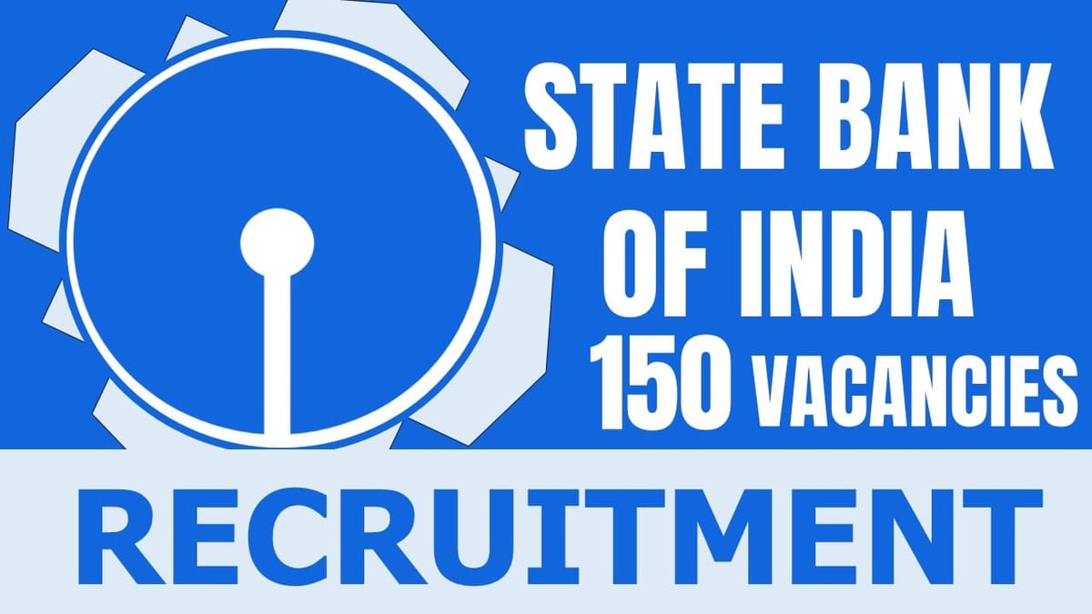 State Bank of India Recruitment 2024: Notification Out for Mega Vacancies, Check Post, Salary, Age, Qualification and Other Important Information