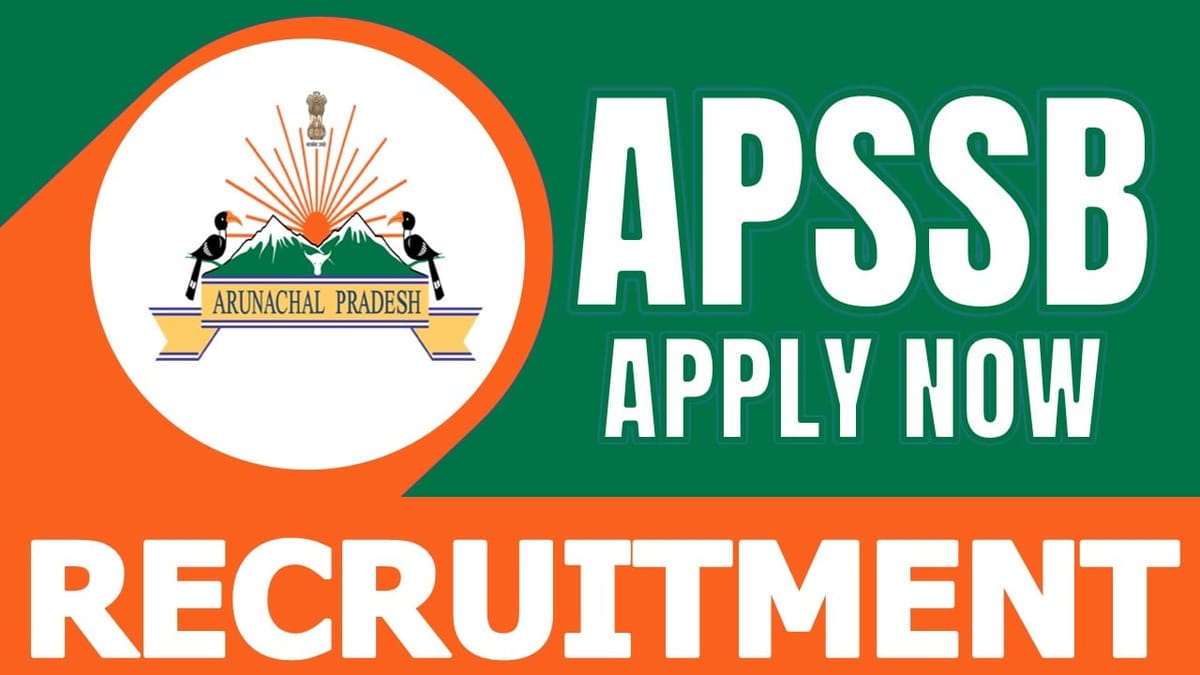 APSSB Recruitment 2024: Monthly Salary Up to 81100 Check Post and Eligibility Criteria