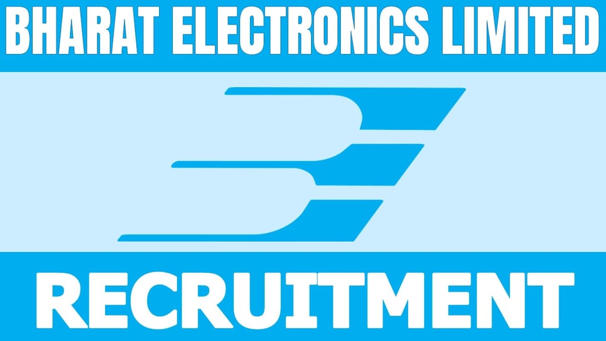 Bharat Electronics Recruitment 2024: Check Post, Salary, Age, Qualification and Procedure to Apply