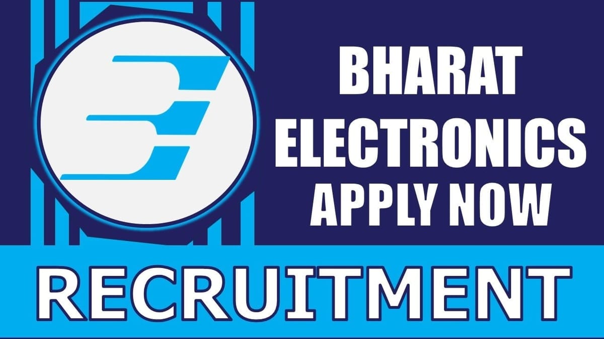 Bharat Electronics Recruitment 2024: Check Post, Stipend, Eligibility Criteria and Walk-in Exam Details