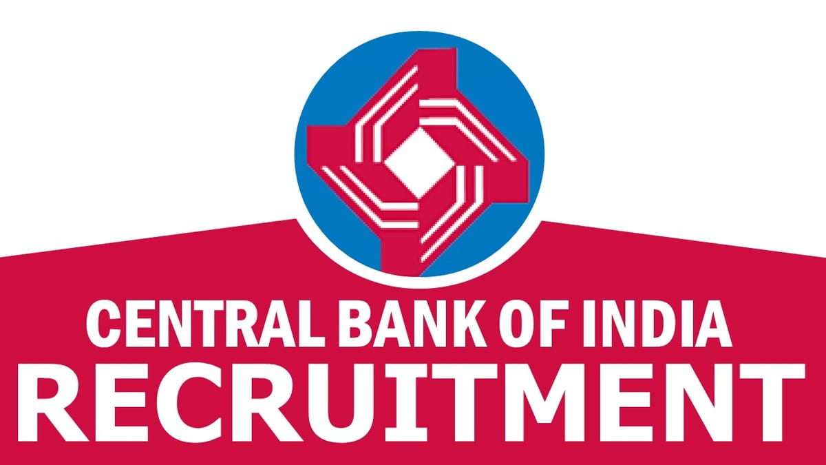 Central Bank of India Recruitment 2024: Check Post Salary Package Qualification and Application Details