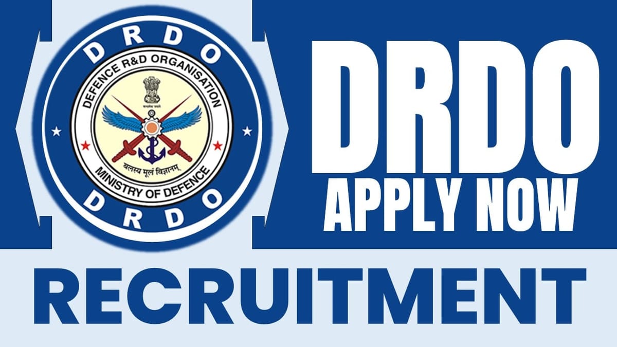 DRDO Recruitment 2024: Check Post, Qualification, Age Limit and Interview Details