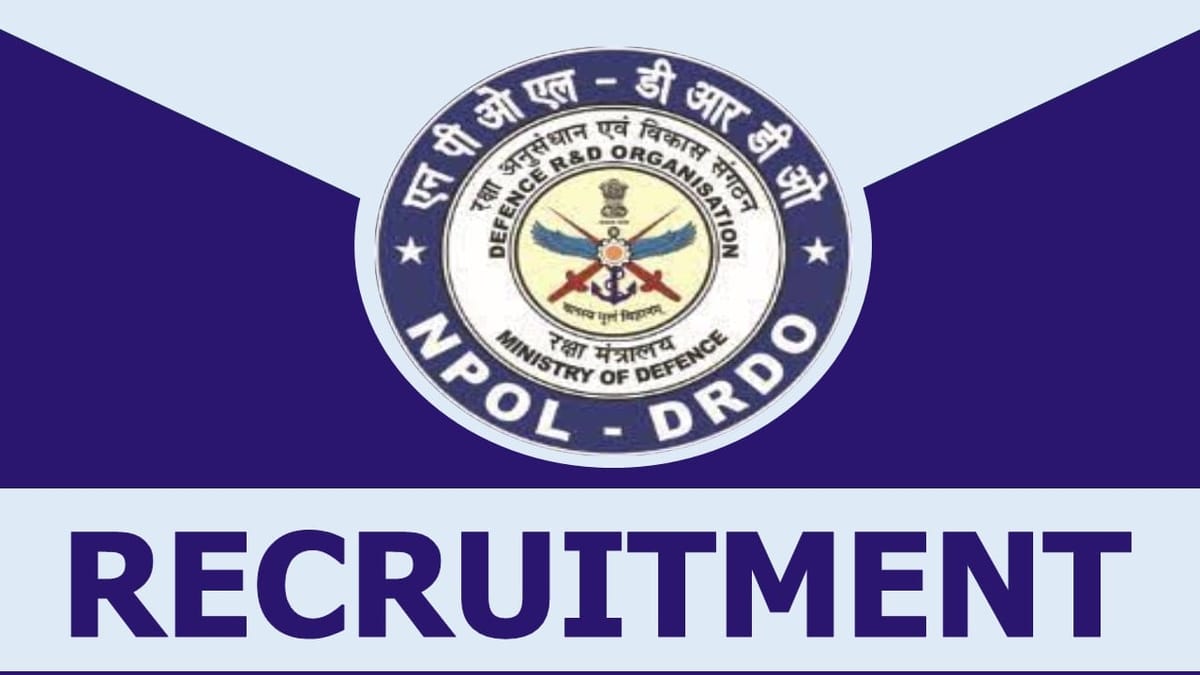 DRDO Recruitment 2024: Check Post, Vacancies, Age Limit, Essential Qualification and Process to Apply