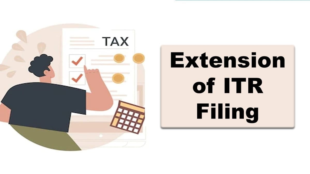 Extension of ITR Filing Deadline amid Glitches on Income Tax Portal
