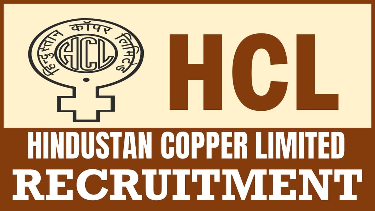 HCL Recruitment 2024: Check Post, Qualification, Age Limit, Stipend and Applying Procedure