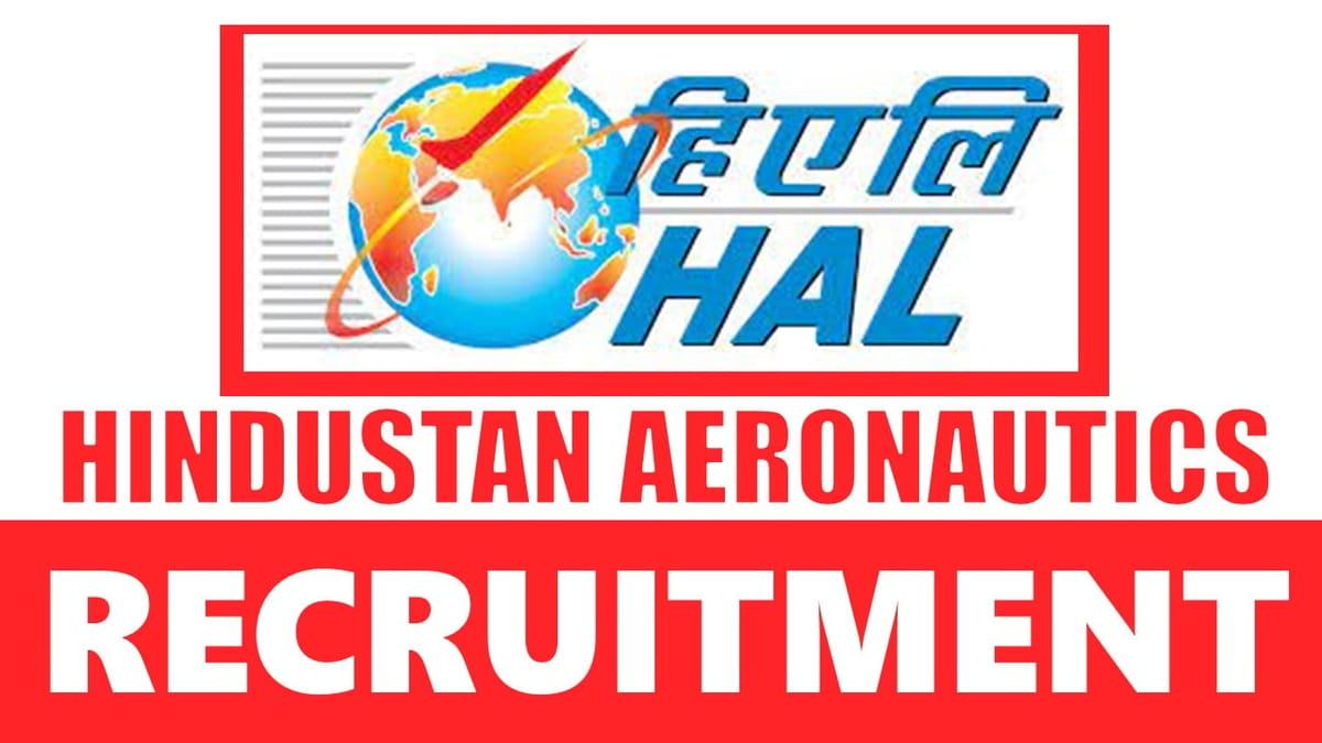 Hindustan Aeronautics Recruitment 2024: Check Post Salary Qualification and Application Details