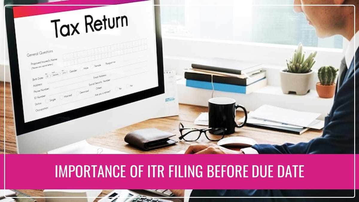 ITR Filing Due Date: Know Consequences and Penalties for Delay
