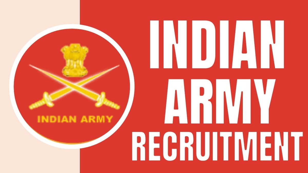 Indian Army Recruitment 2024: Notification Out for 350+ Vacancies Check Post Details Here Apply Fast
